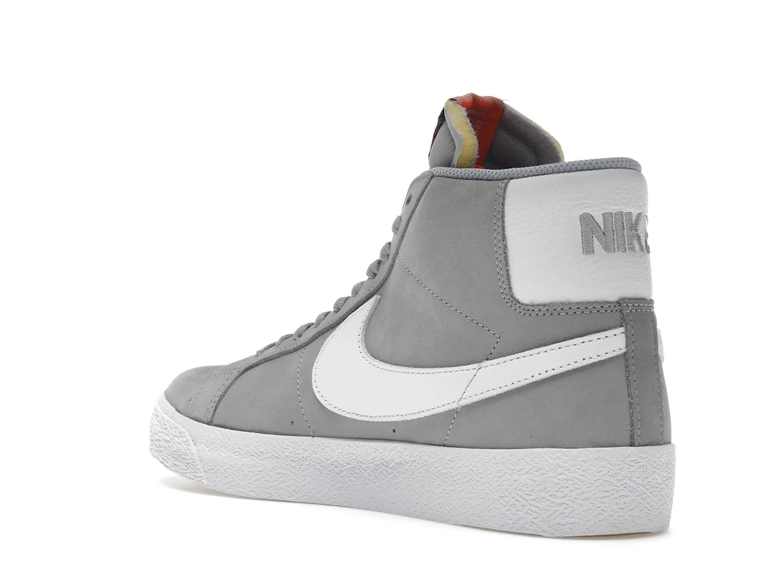 Nike SB Blazer Mid Wolf Grey - vue secondaire B