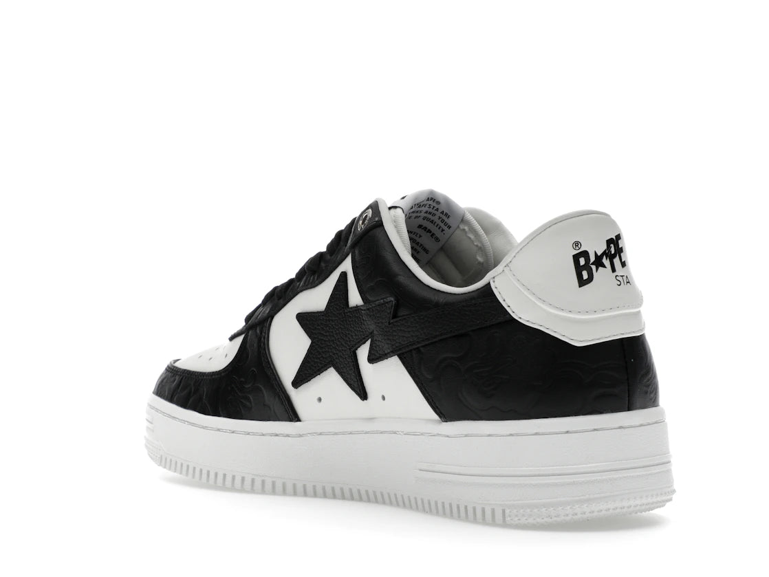 A Bathing Ape Bape Sta #4 Linecamo White Black - vue secondaire B