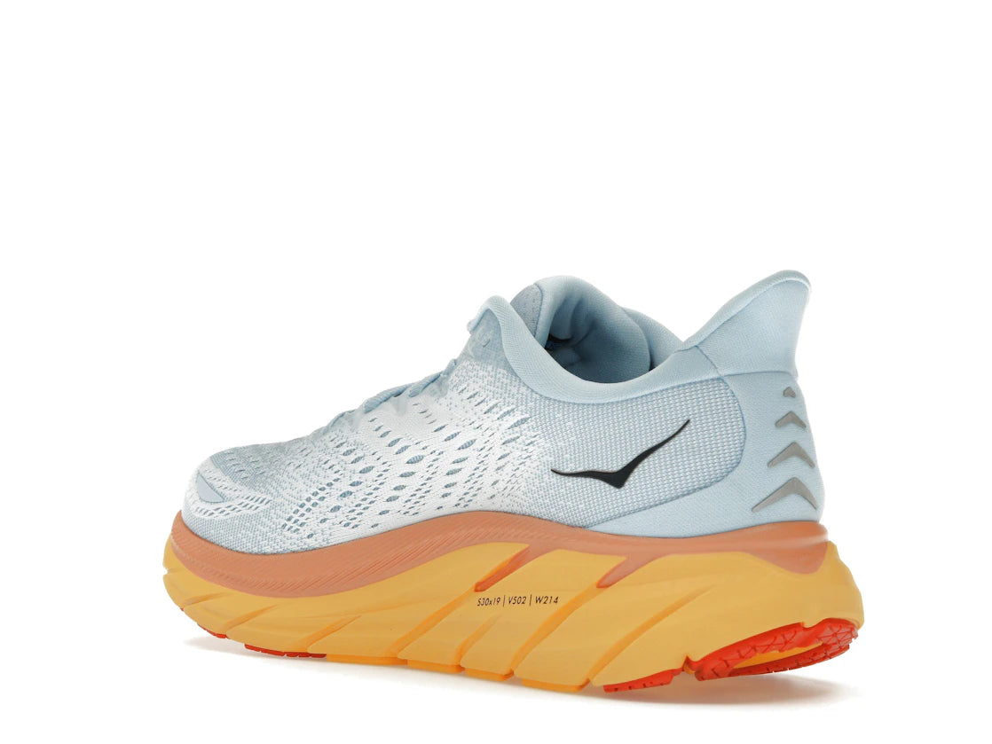 Hoka One One Clifton 8 Summer Song Ice Flow Orange (Women's) - vue secondaire B