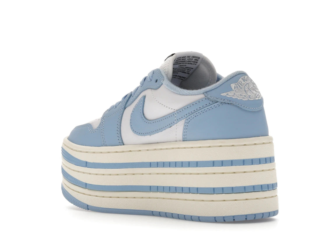 Jordan 1 Low Triple Stack Psychic Blue White (Women's) - vue secondaire B