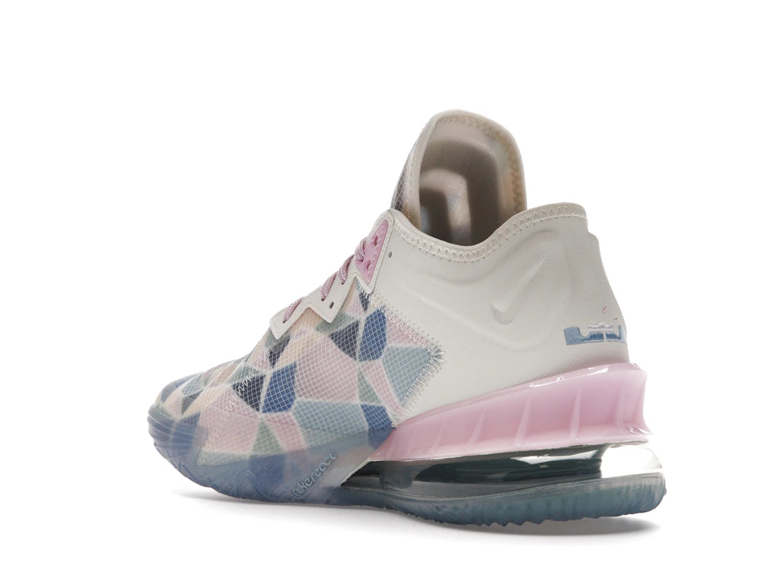 Nike LeBron 18 Low atmos Cherry Blossom - vue secondaire B