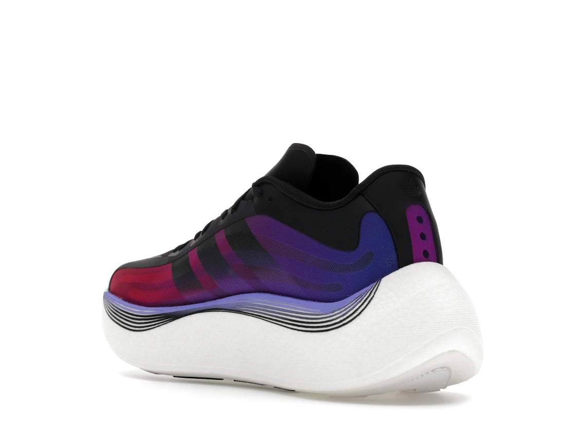 adidas Hyper Boost Euphoria LT Black Lucid Blue Solar Red - vue secondaire B