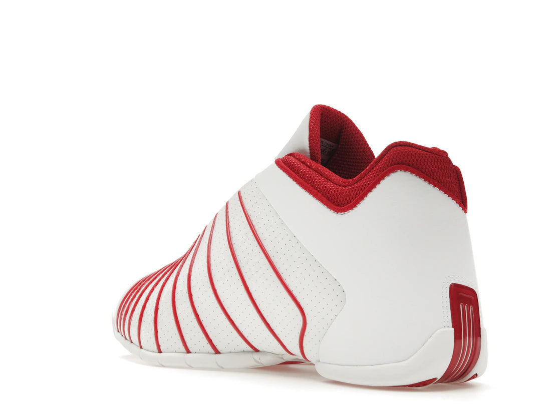 adidas T-Mac 3 Restomod White Better Scarlet - vue secondaire B
