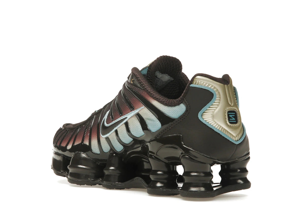 Nike Shox TL Velvet Brown Denim Turquoise (Women's) - vue secondaire B