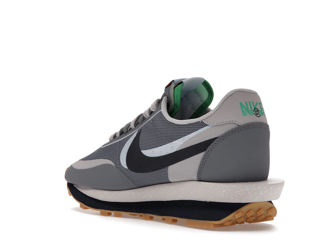 Nike LD Waffle sacai CLOT Kiss of Death 2 Cool Grey (NTWRK Special Packaging) - vue secondaire B