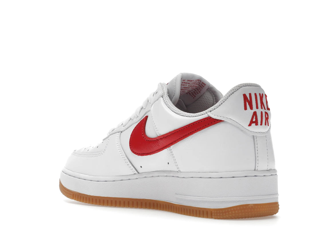 Nike Air Force 1 '07 Low Color of the Month University Red Gum - vue secondaire B