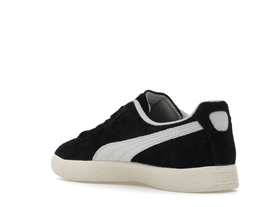 Puma Clyde Hairy Suede Puma Black Frosted Ivory - vue secondaire B