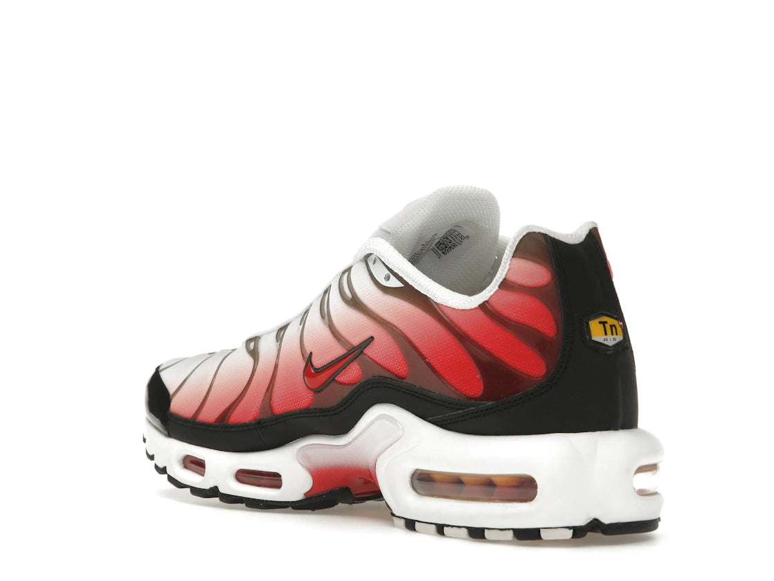 Nike Air Max Plus White Black University Red - vue secondaire B