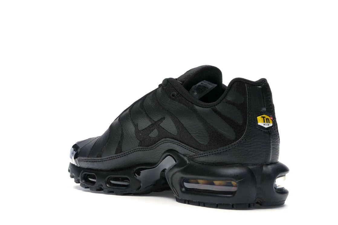 Nike Air Max Plus Triple Black Leather - vue secondaire B