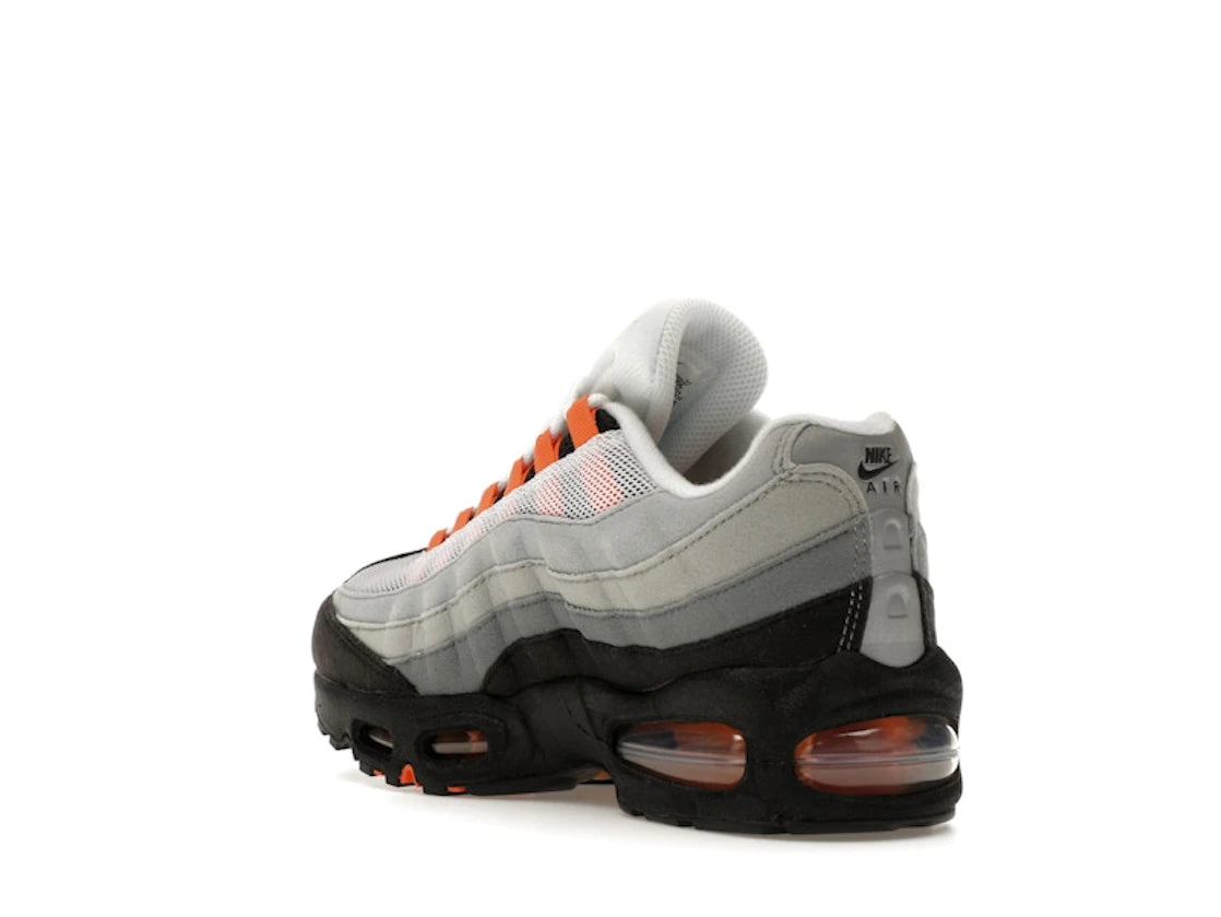 Nike Air Max 95 Big Bubble Black Cool Grey White Bright Mandarin - vue secondaire B