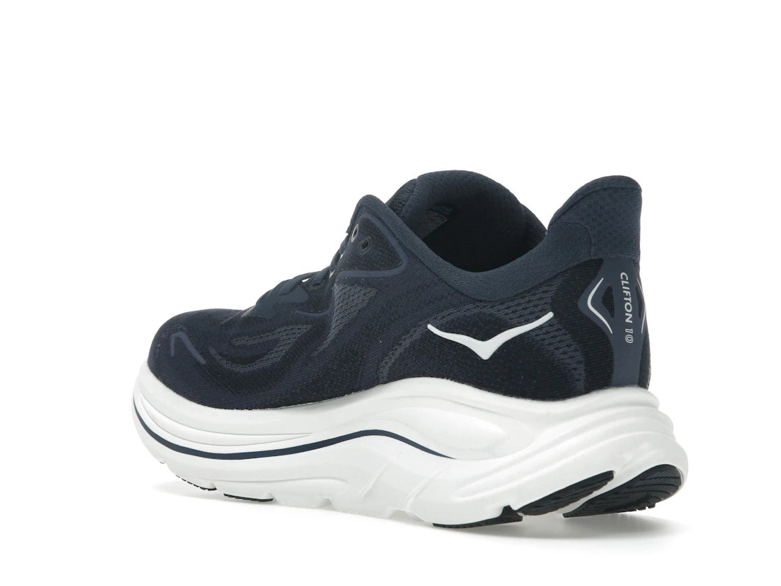Hoka One One Clifton 10 Navy White - vue secondaire B