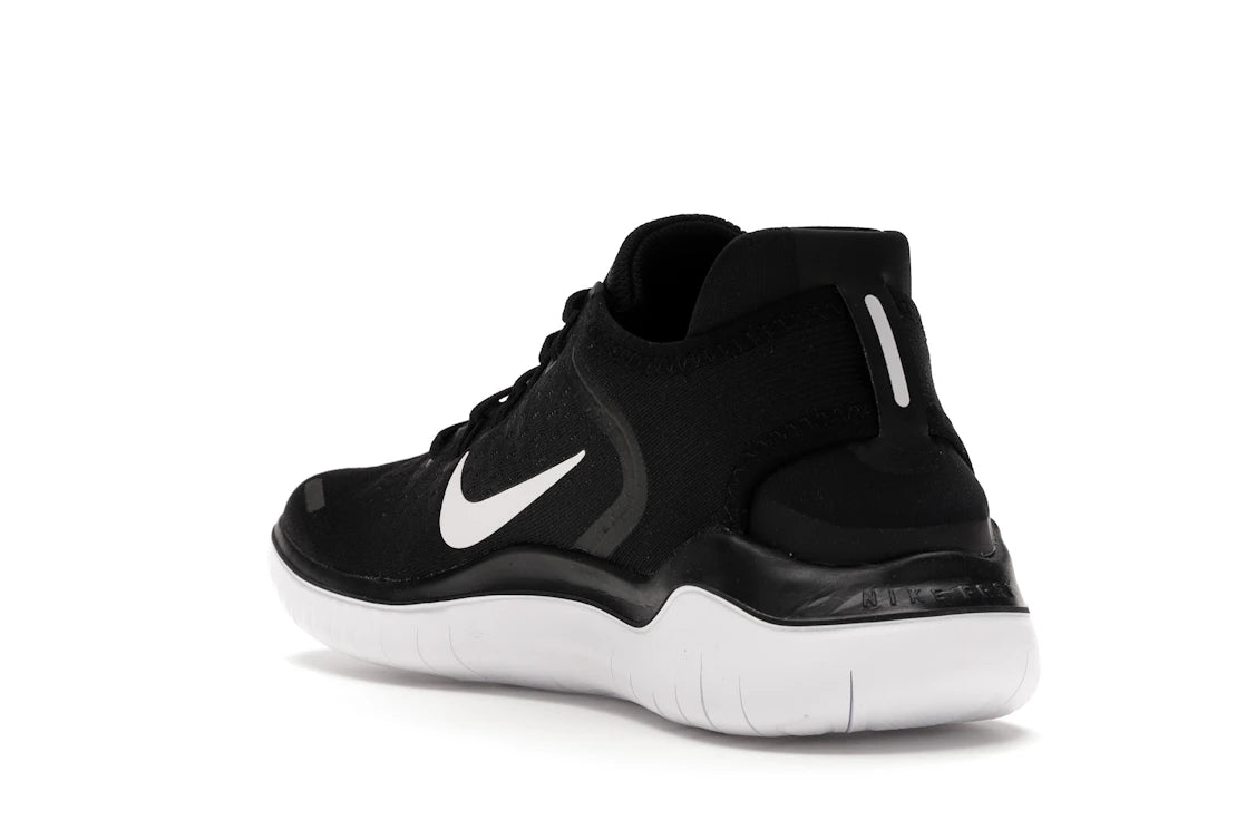Nike Free RN 2018 Black White - vue secondaire B
