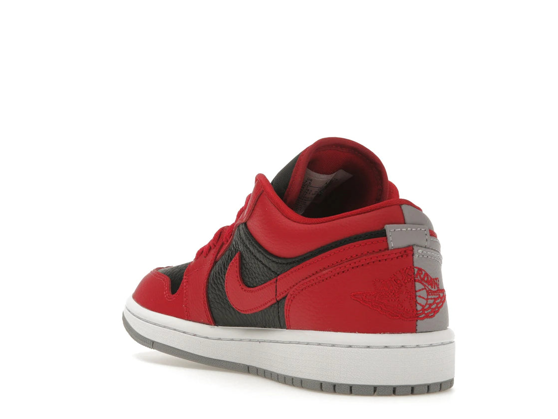 Jordan 1 Low SE Homage Split Gym Red Cement Gray (Damen) - vue secondaire B