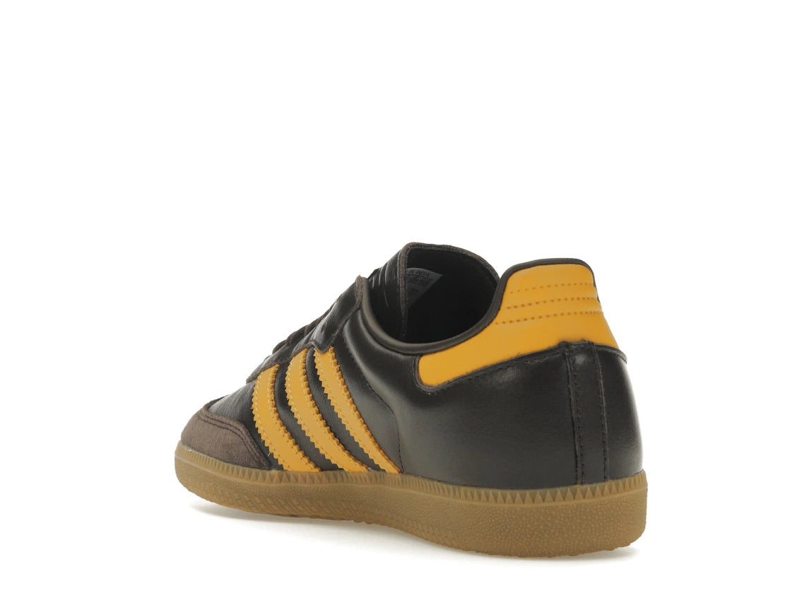 adidas Samba OG Dark Brown Preloved Yellow - vue secondaire B