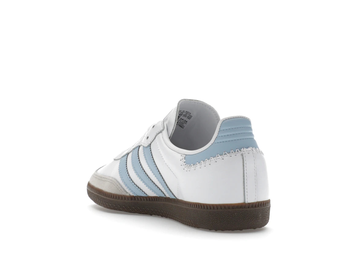 adidas Samba Weiß Clear Sky (GS) - vue secondaire B
