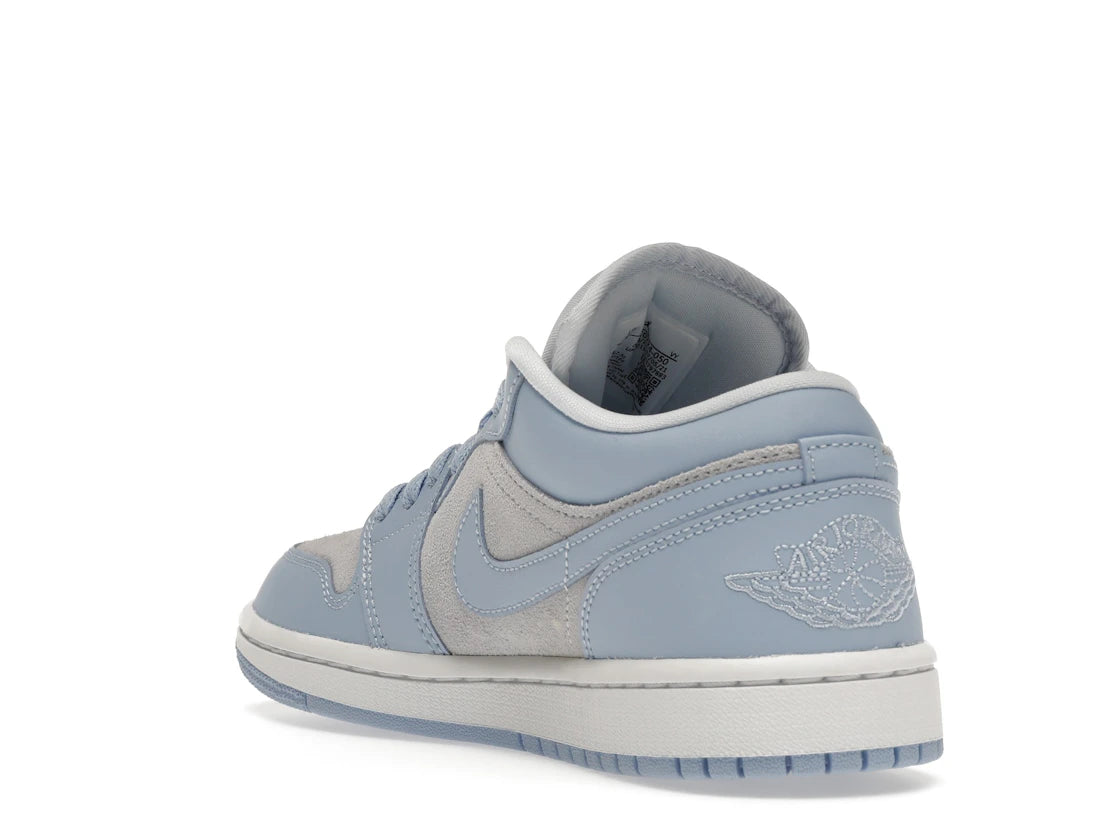 Jordan 1 Low Football Grau Aluminium (Damen) - vue secondaire B