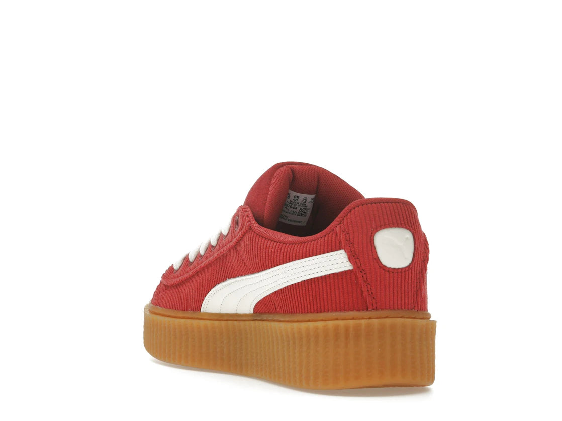 Puma Creeper Phatty Rihanna Fenty Corduroy Red (Women's) - vue secondaire B