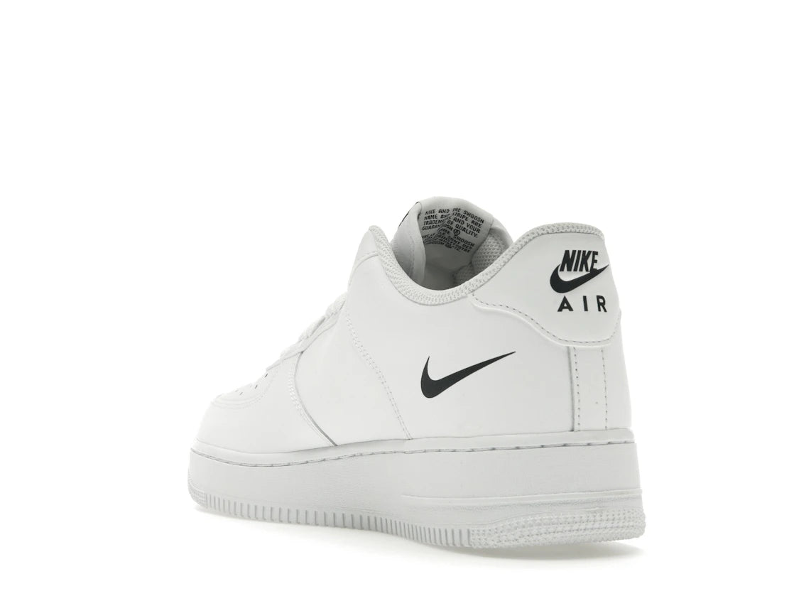 Nike Air Force 1 Low '07 Quadruple Swoosh White Navy Crimson - vue secondaire B