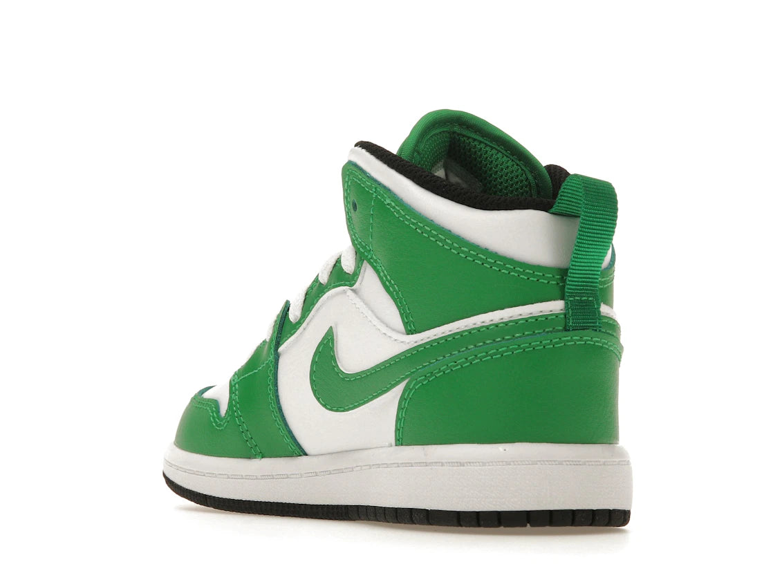 Jordan 1 Mid Lucky Green (PS) - vue secondaire B