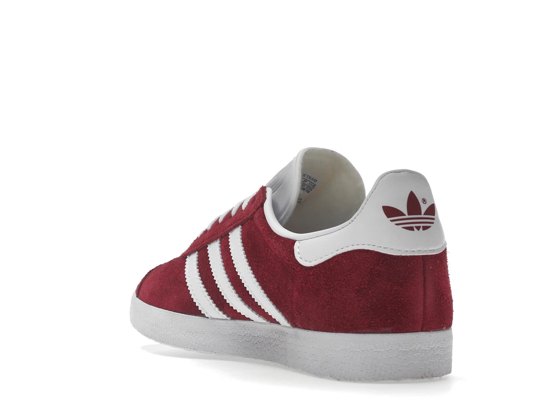 adidas Gazelle Collegiate Burgundy White - vue secondaire B