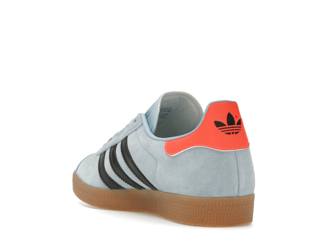 adidas Gazelle Clear Sky Core Black - vue secondaire B