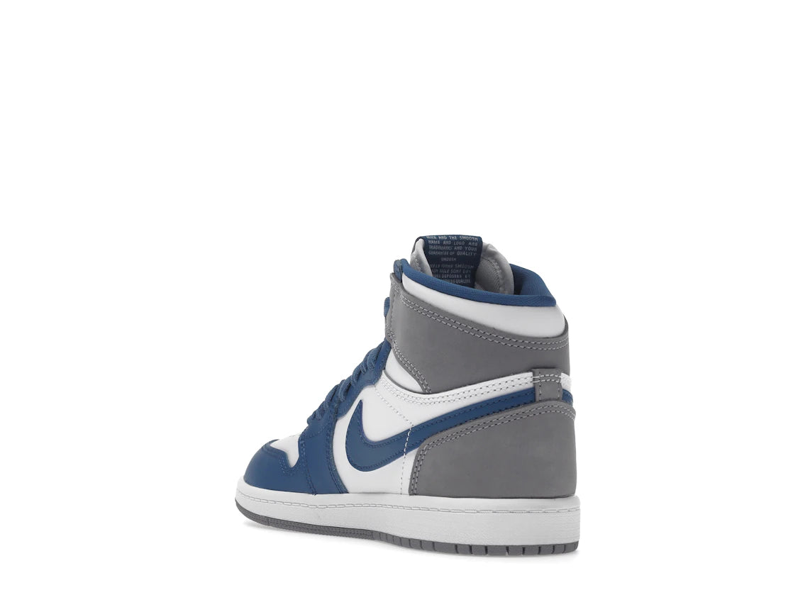 Jordan 1 Retro High OG True Blue (PS) - vue secondaire B