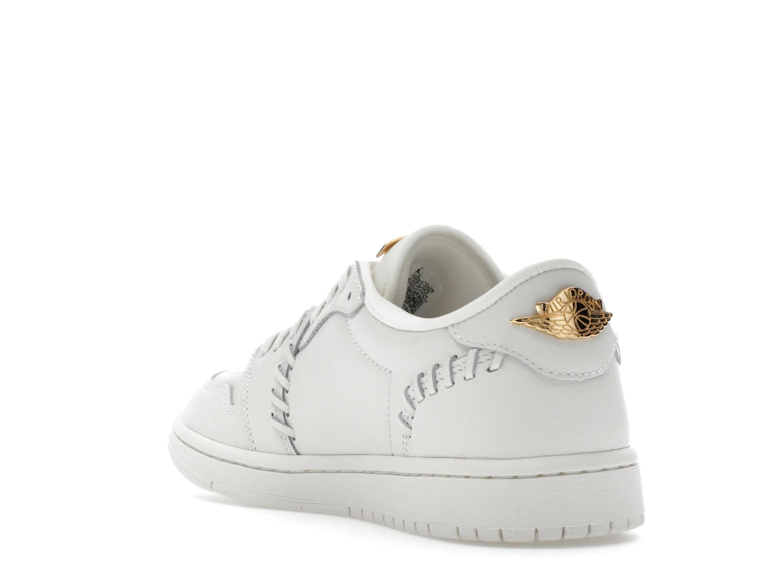 Jordan 1 Low Method of Make Sail Metallic Gold (Women's) - vue secondaire B