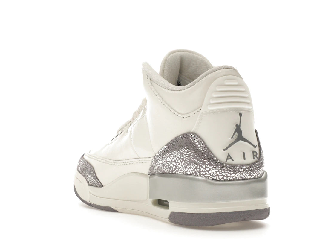 Jordan 3 Retro Sail Cement Grey (Women's) - vue secondaire B