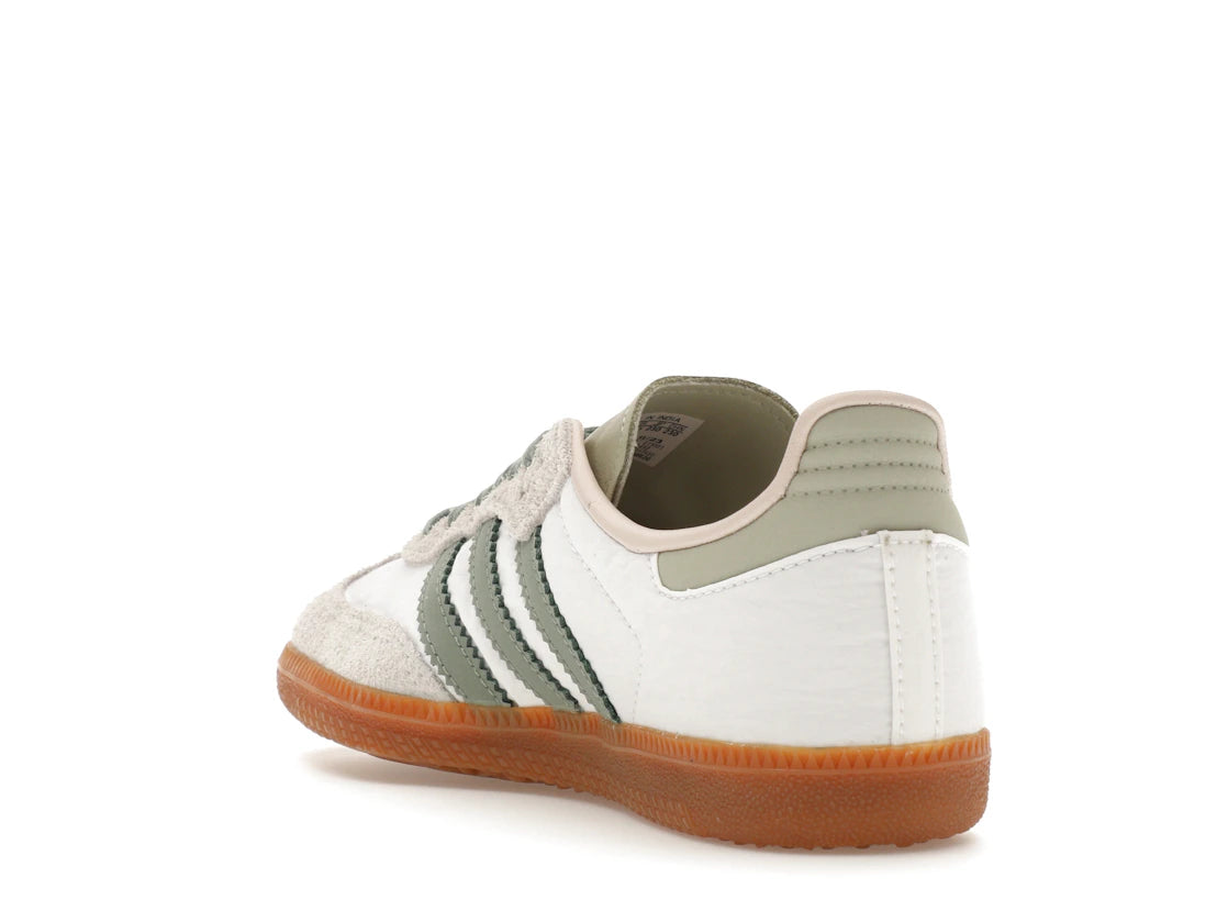 adidas Samba OG Silber Grün Kitt Mauve (Damen) - vue secondaire B