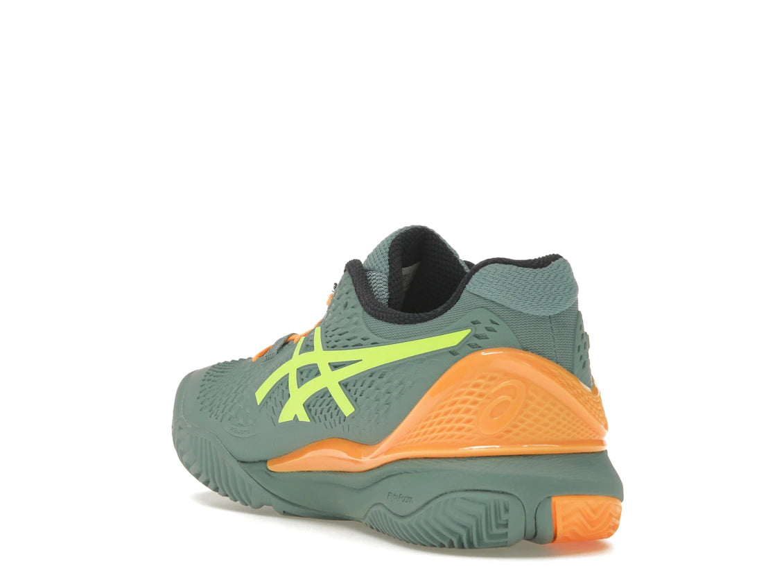 ASICS Gel-Resolution 9 Padel Celadon Safety Yellow - vue secondaire B
