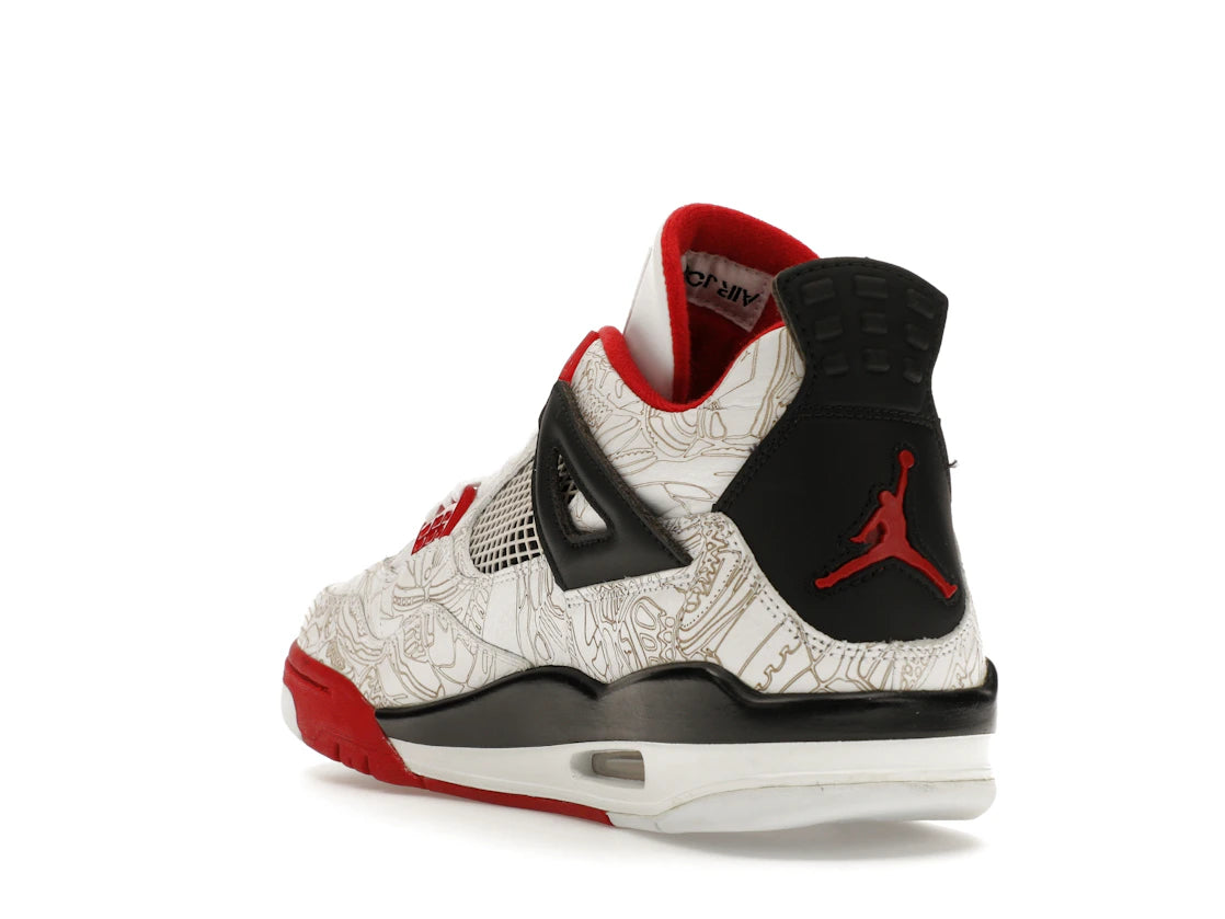 Jordan 4 Retro White Laser - vue secondaire B
