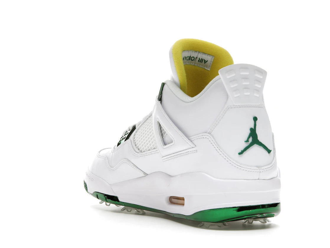 Jordan 4 Retro Golf Metallic Green - vue secondaire B