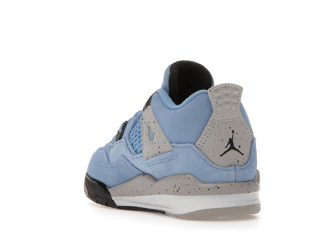Jordan 4 Retro University Blue (TD) - vue secondaire B