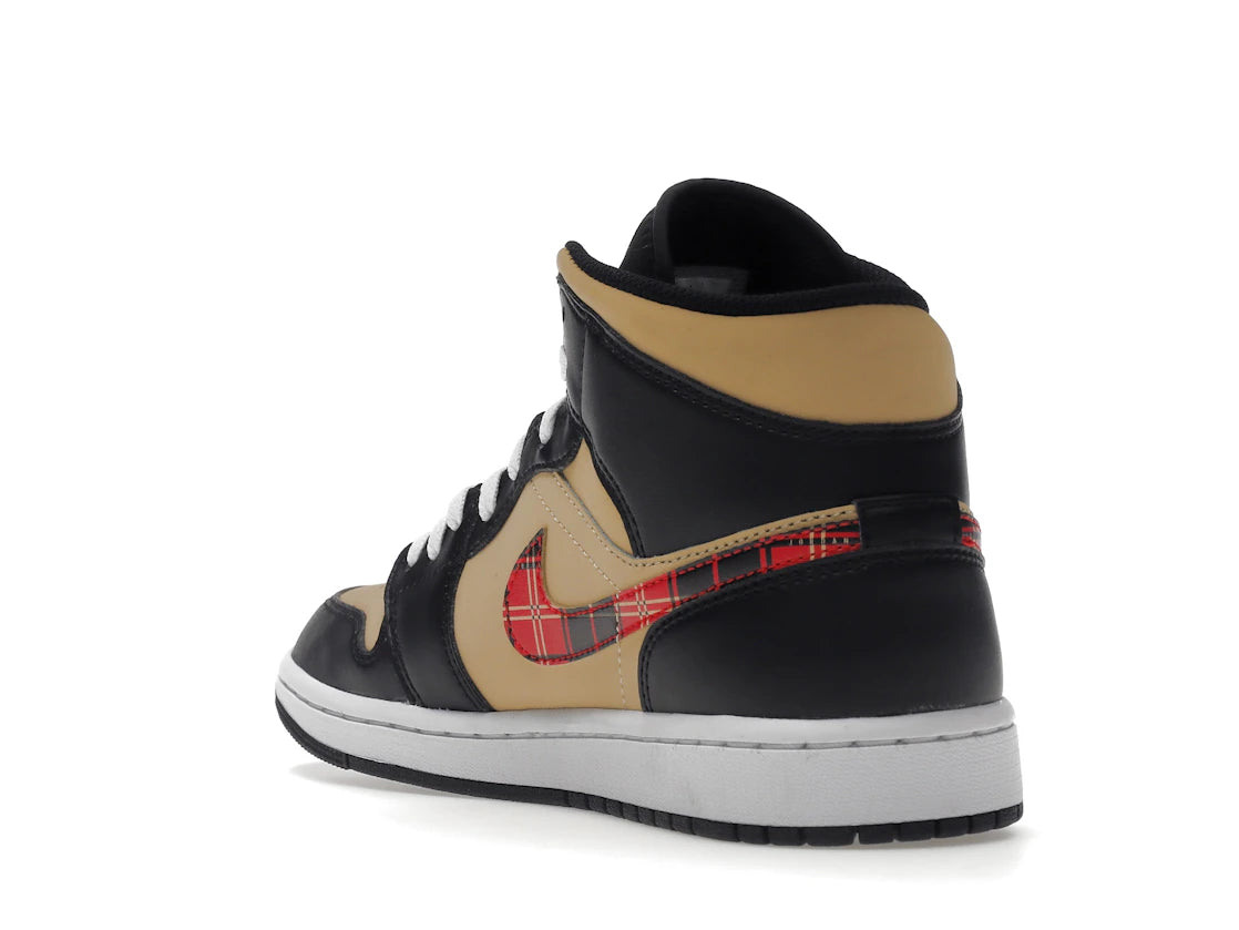 Air Jordan 1 Mid Tartan Swoosh - vue secondaire B