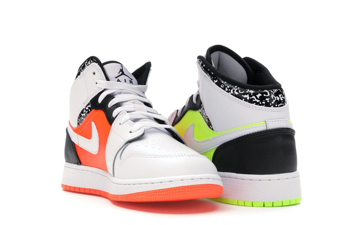 Jordan 1 Mid Composition Notebook (GS) - vue secondaire B