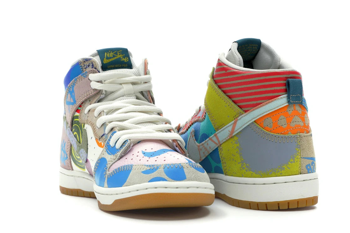 Nike SB Dunk High Thomas Campbell What the Dunk - vue secondaire B