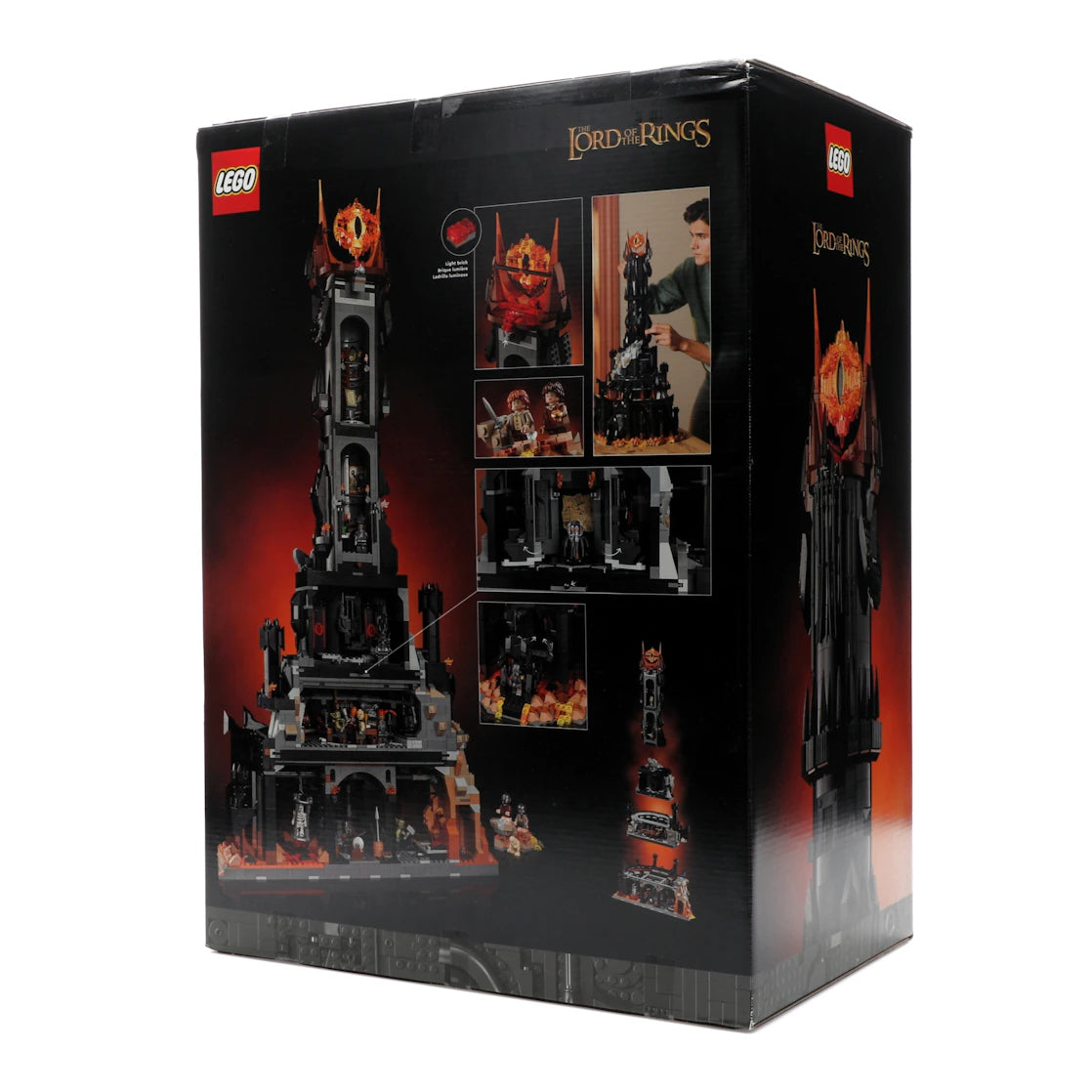 LEGO Icons Der Herr der Ringe Barad-dûr Set 10333 - vue secondaire B