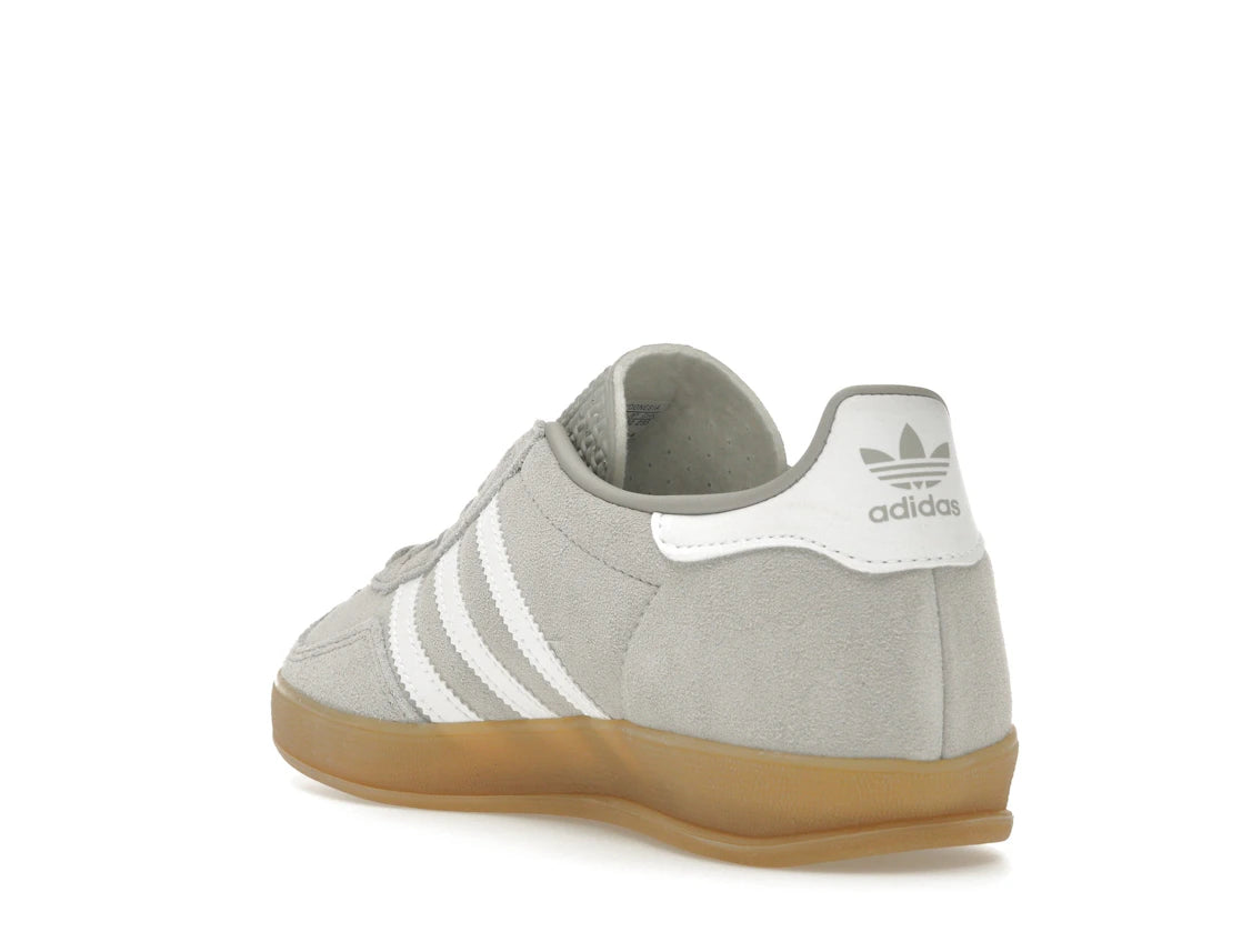 adidas Gazelle Indoor Grau Wolke Weiß Gold Metallic - vue secondaire B