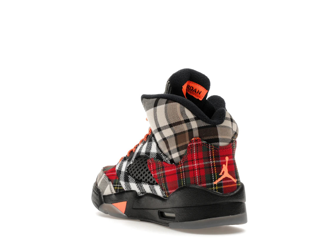 Jordan 5 Retro Plaid (GS) - vue secondaire B