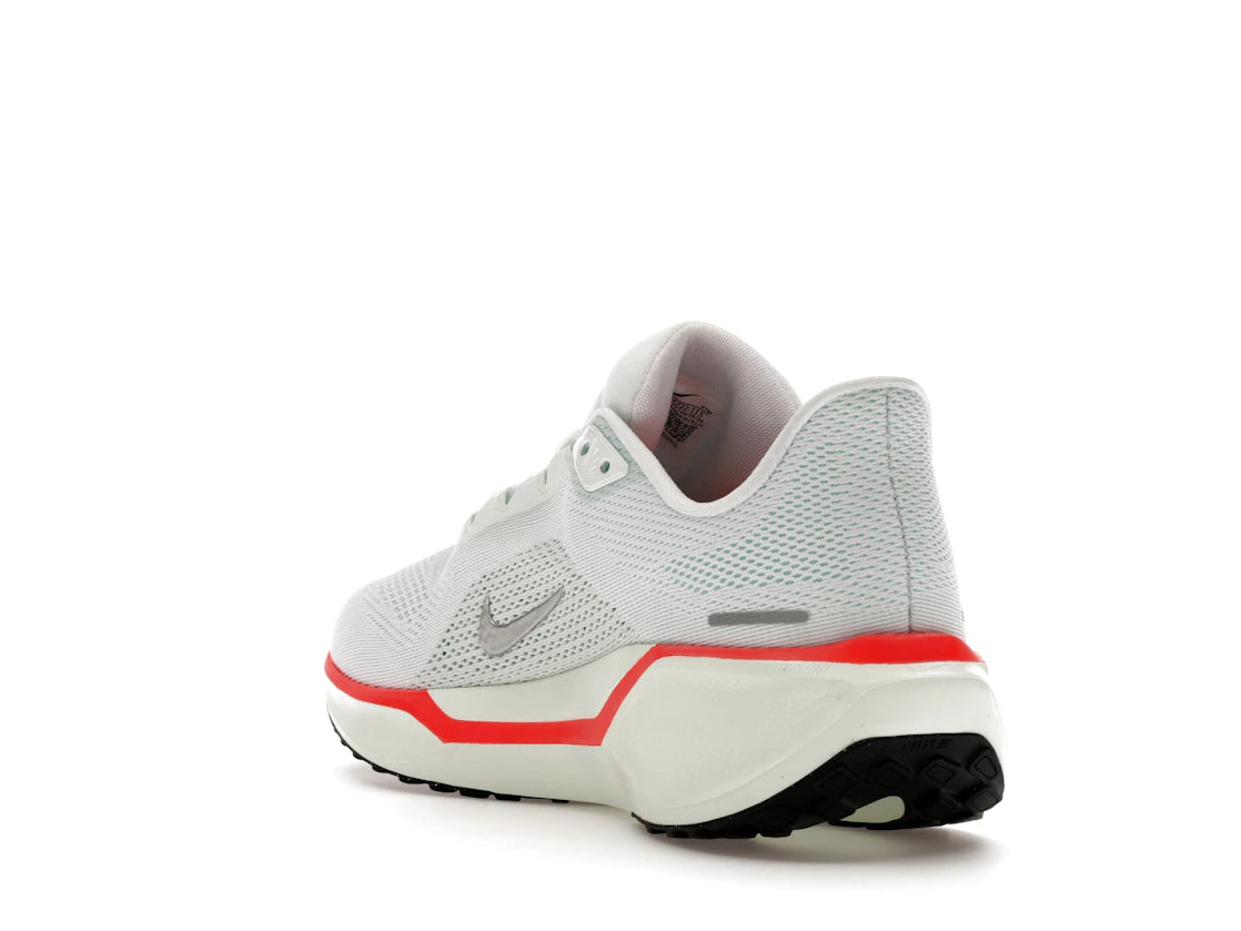 Nike Air Zoom Pegasus 41 White Barely Green Bright Crimson Metallic Silver - vue secondaire B