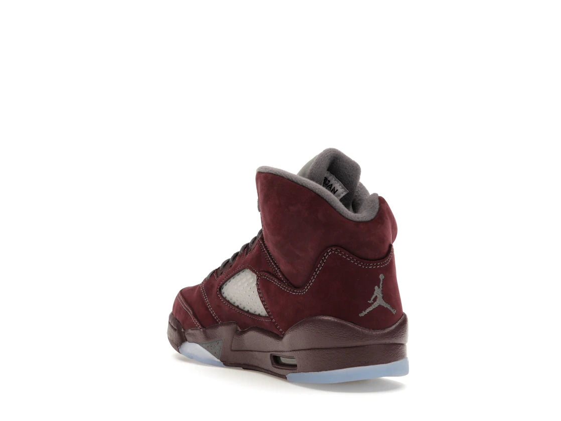 Jordan 5 Retro Burgundy (2023) (GS) - vue secondaire B