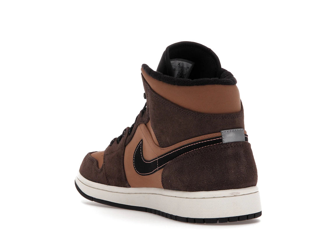 Jordan 1 Mid SE Dark Chocolate - vue secondaire B