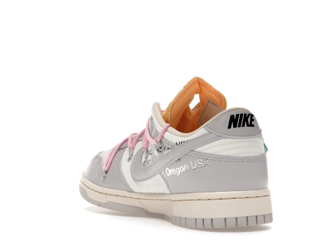 Nike Dunk Low Off-White Lot 9 - vue secondaire B