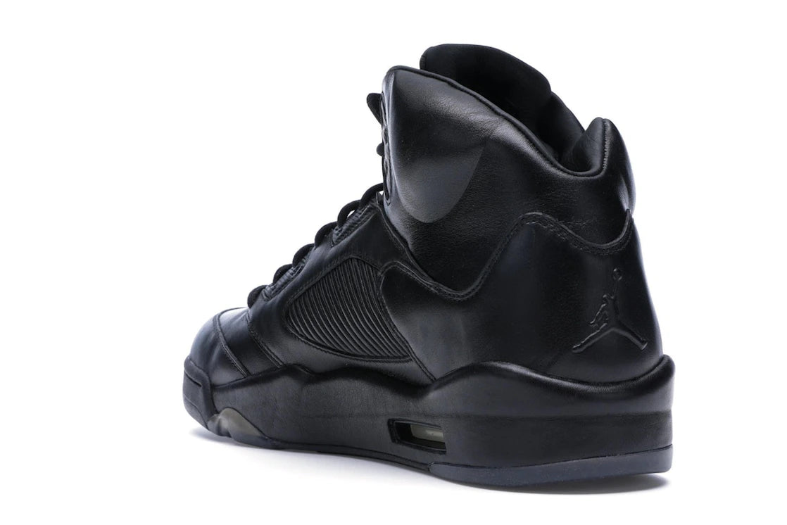 Jordan 5 Retro Premium Triple Black - vue secondaire B
