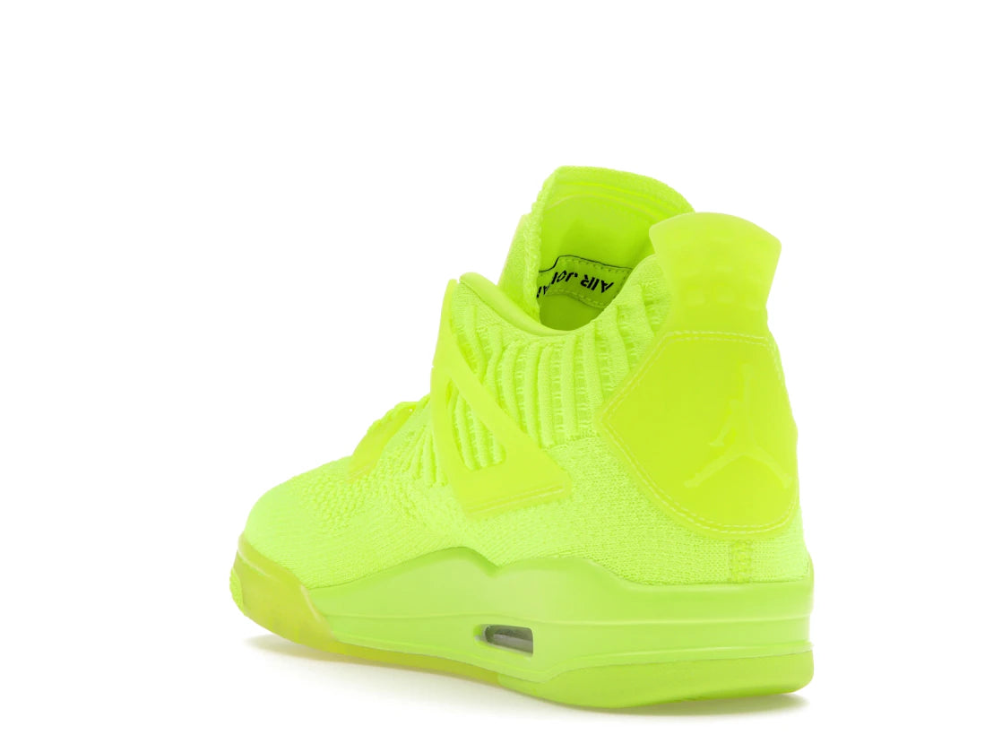 Jordan 4 Retro Flyknit Volt - vue secondaire B