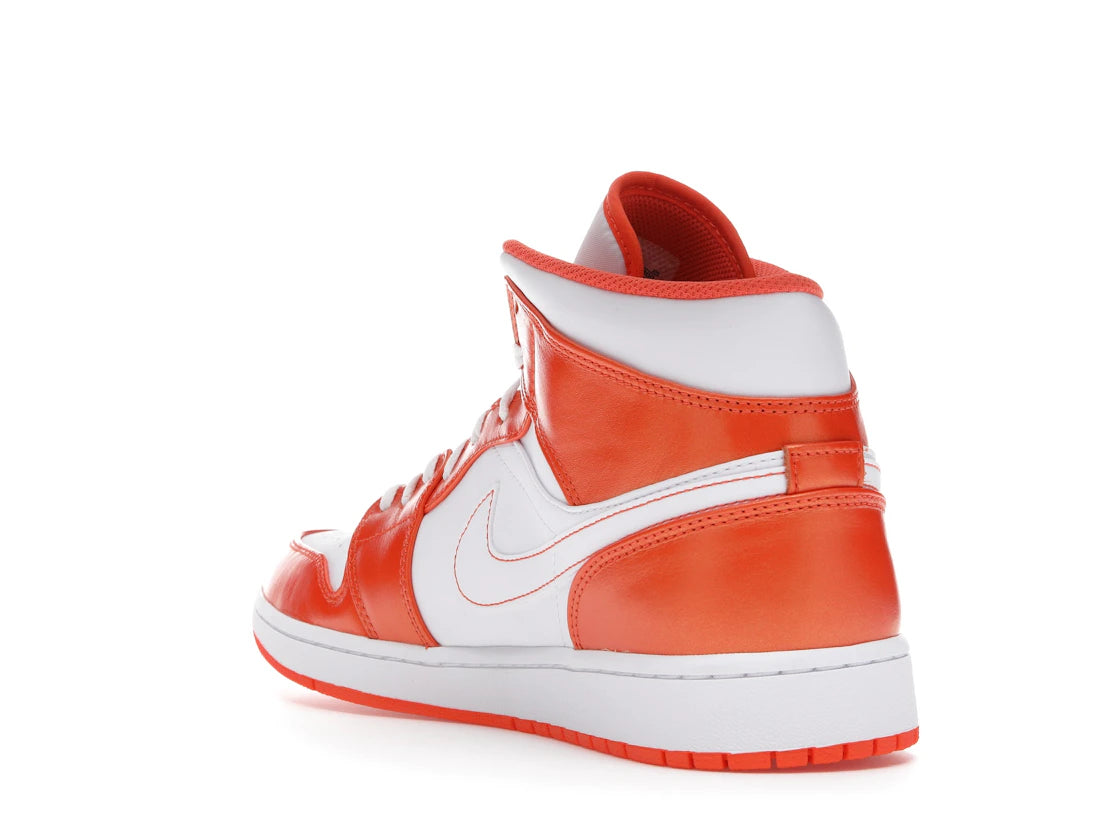 Jordan 1 Mid Metallic Orange - vue secondaire B