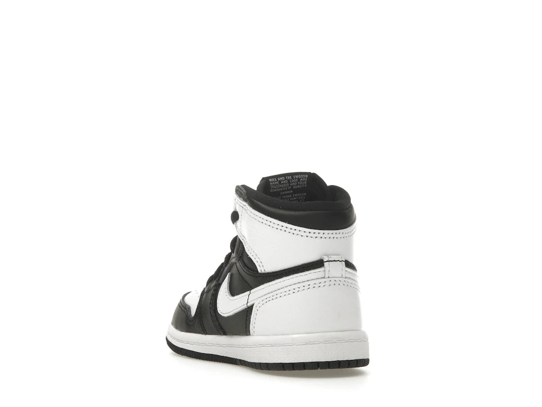 Jordan 1 Retro High OG Black White (TD) - vue secondaire B