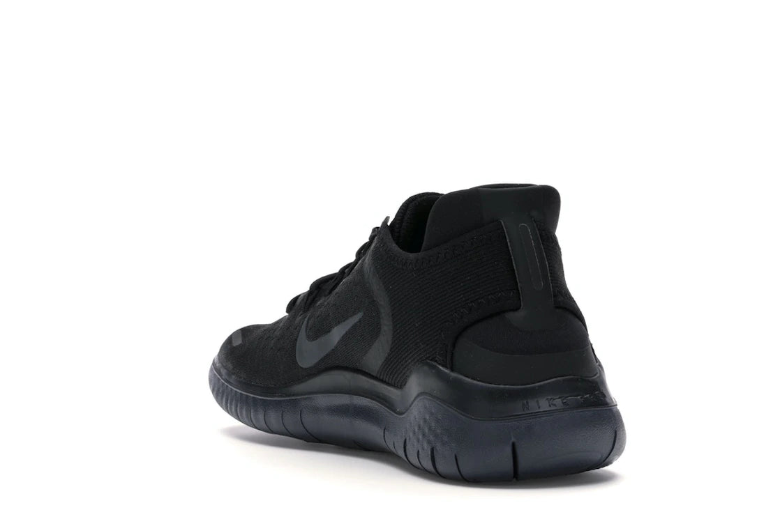 Nike Free RN 2018 Schwarz Anthrazit - vue secondaire B