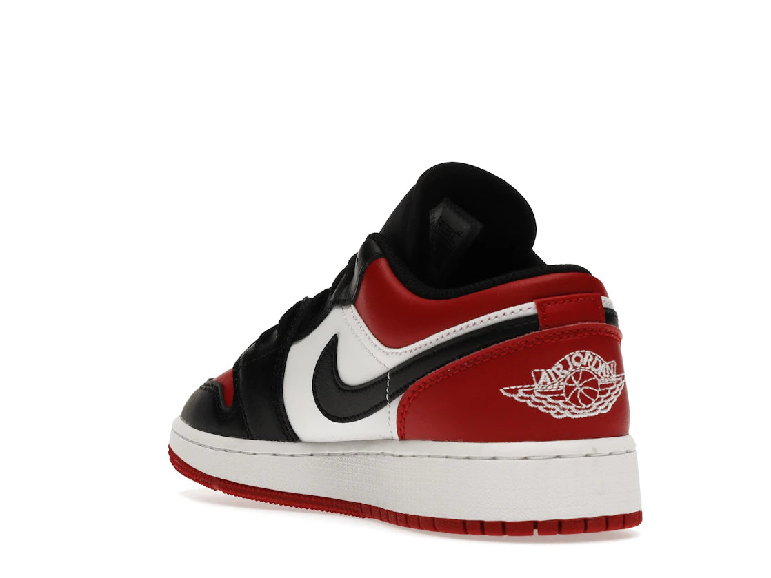 Jordan 1 Low Bred Toe (GS) - vue secondaire B