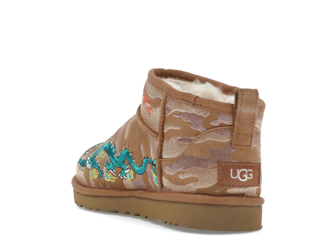 UGG Classic Ultra Mini Boot Palace Chestnut Camo - vue secondaire B